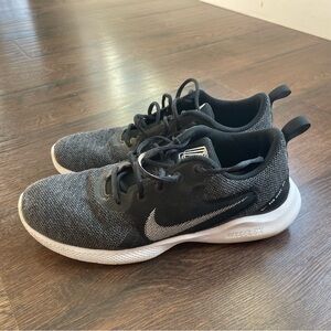 Nike Black and White Shoes